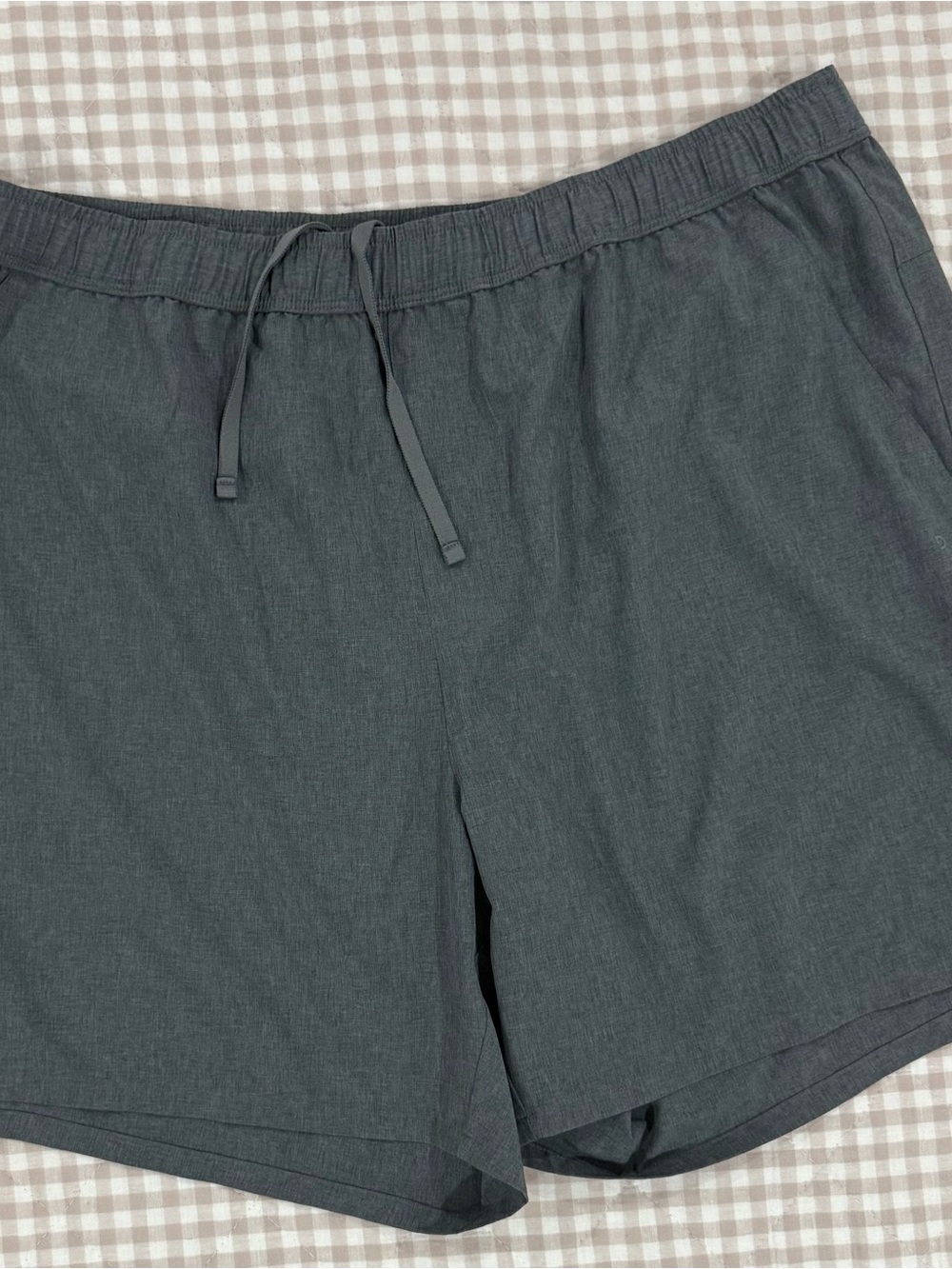 DSG Dark Gray Athletic Drawstring Shorts